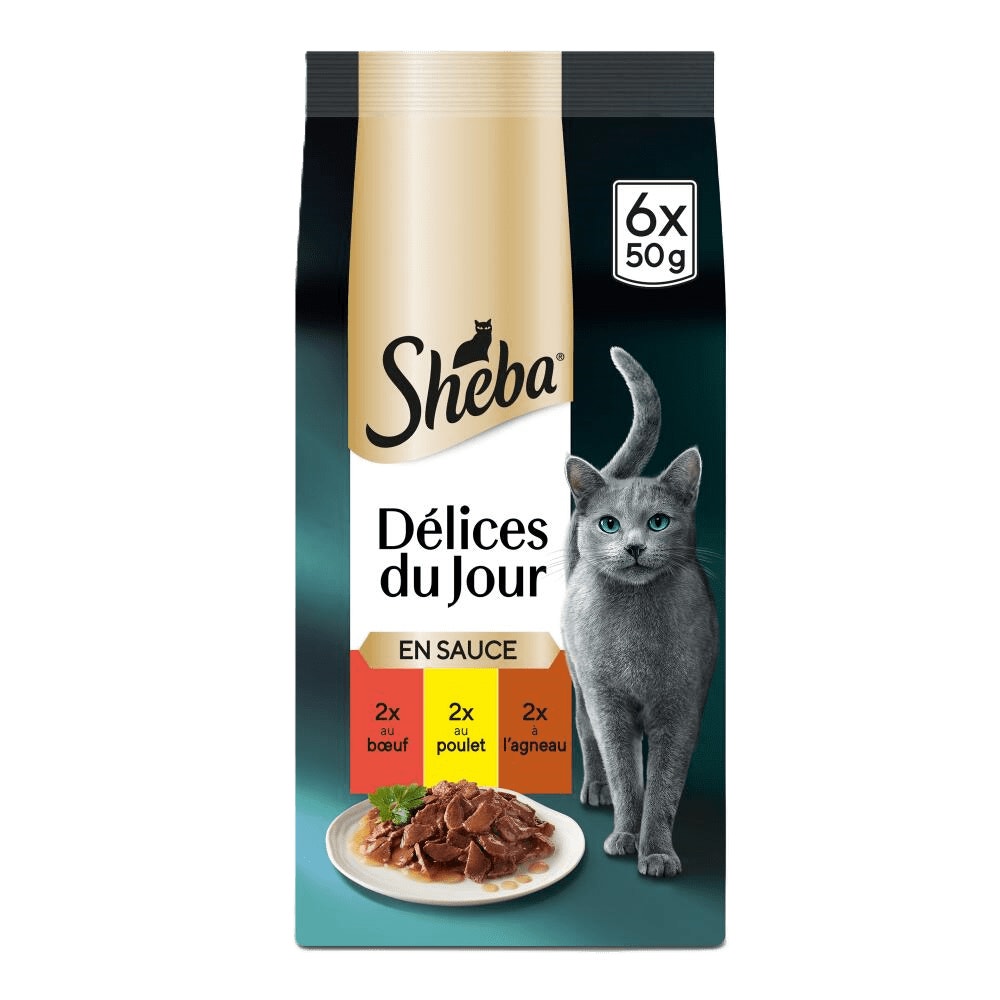 Sachets Fraîcheur Du Boucher En Sauce 6 x 50g - Délices Du Jour - 1