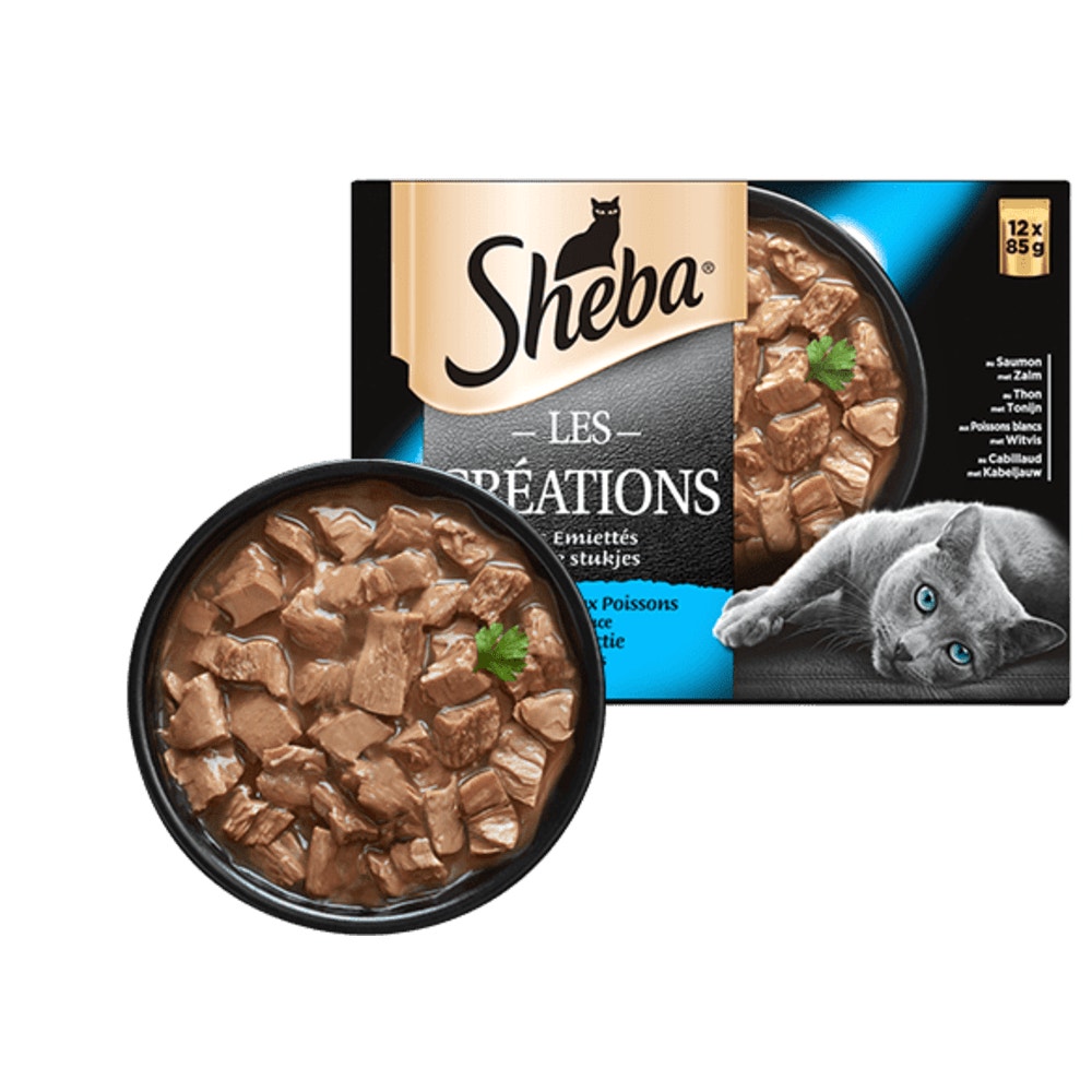 Poissons En Sauce 12 x 85g - Les Créations - 1