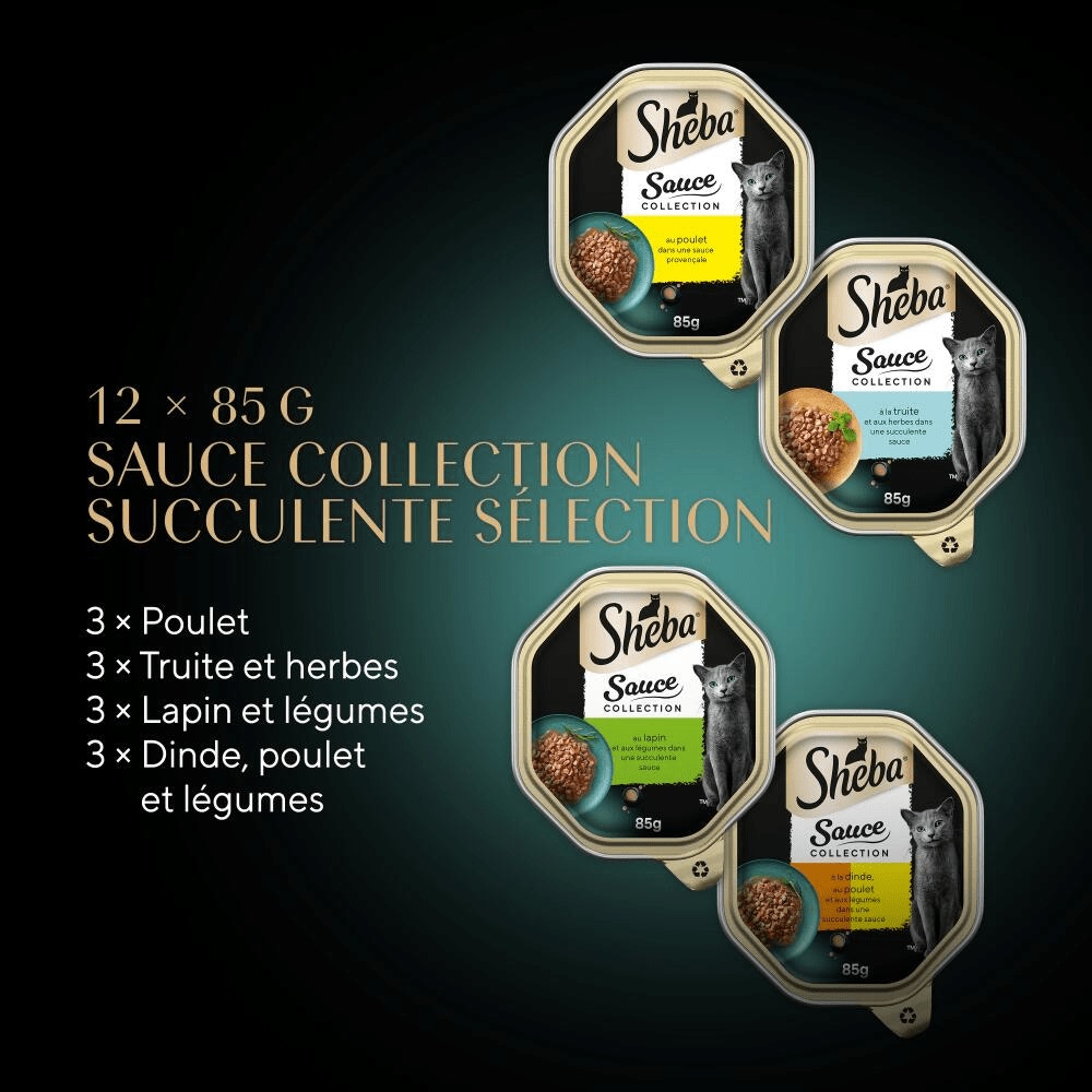 Sélection Mixte En Sauce 12 x 85g - Sauce Collection - 3