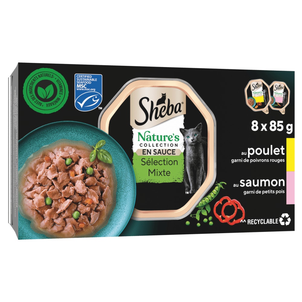 Sélection Mixte En Sauce 8 x 85g - Nature's Collection - 1