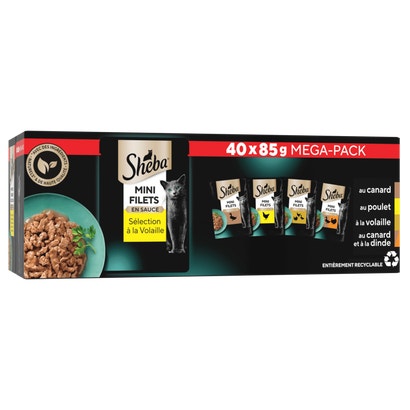 Sélection à la Volaille En Sauce 40 x 85g - Mini Filets